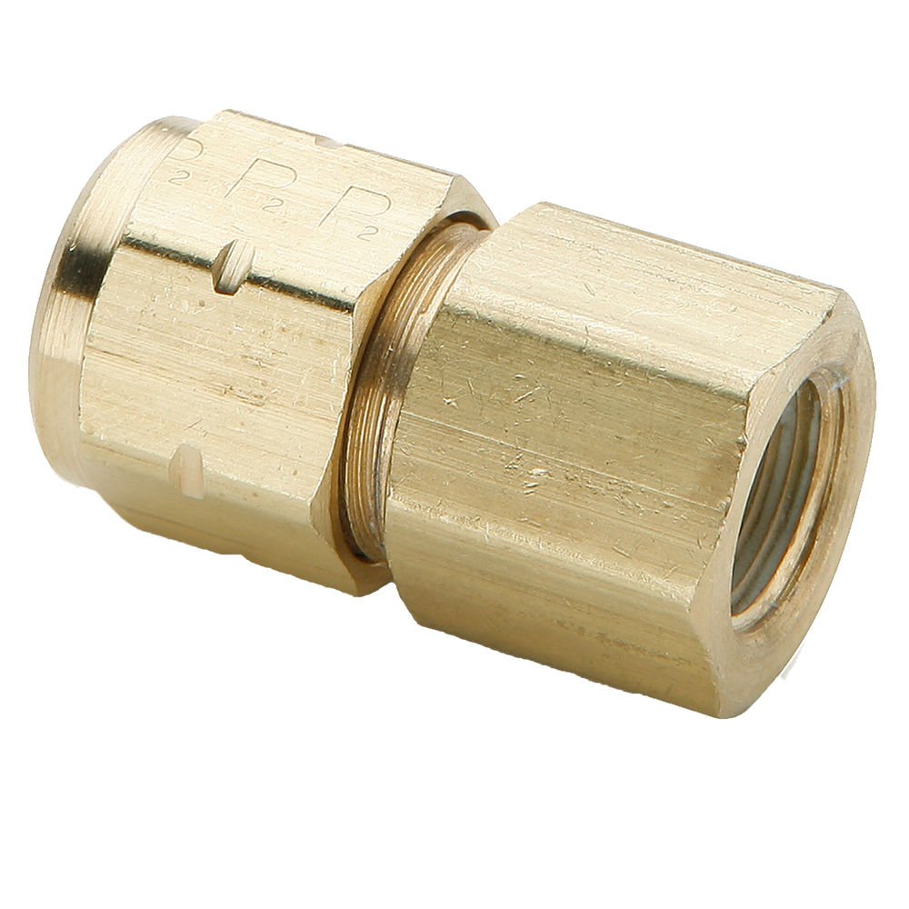 Parker 66VL-5-4-pk10 Brass Compression Fitting - 5/16