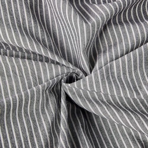 Black Vertical Pinstripe