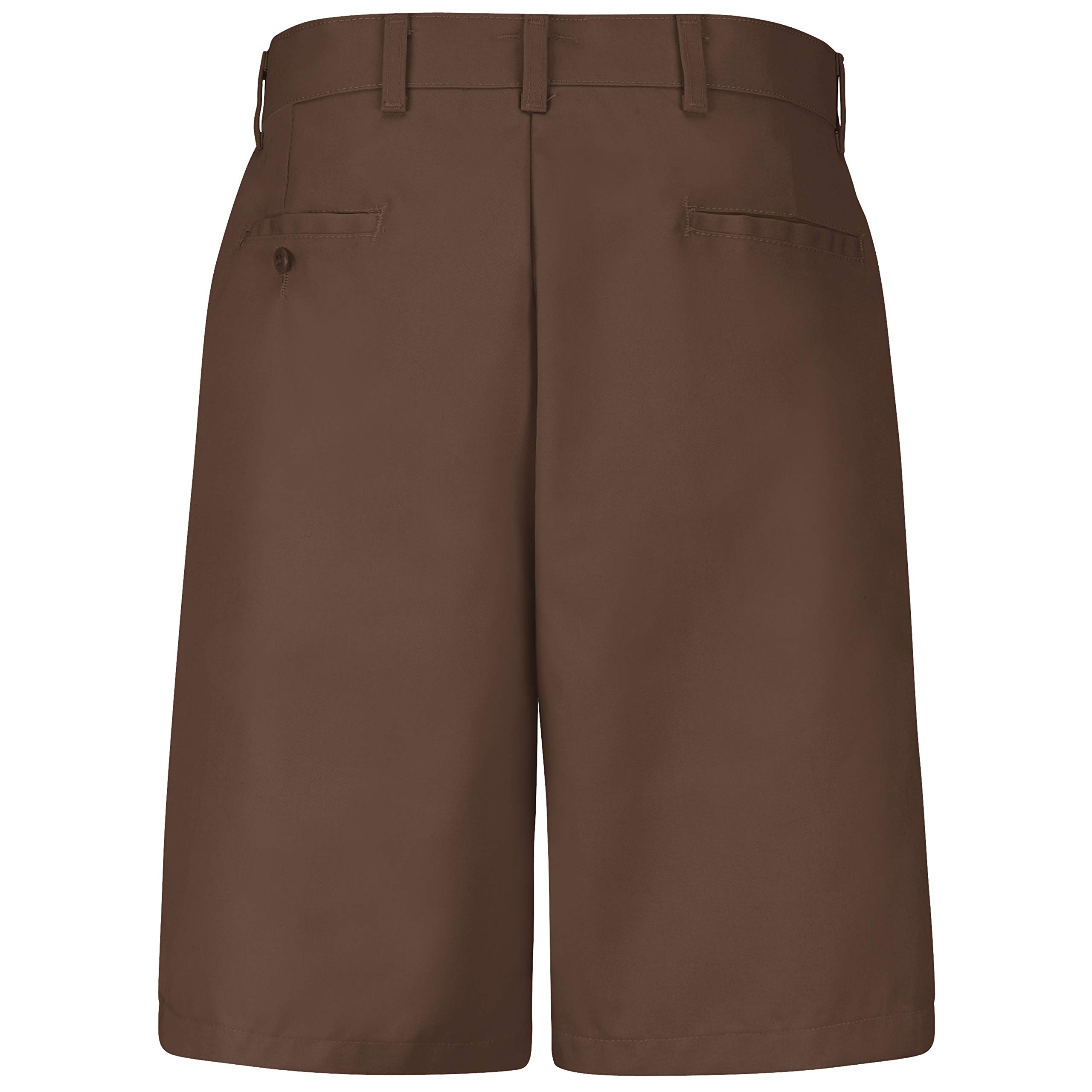 Red Kap Men's Plain Front Work Shorts - Durable & Comfortable for Construction, Landscaping & Outdoor Jobs