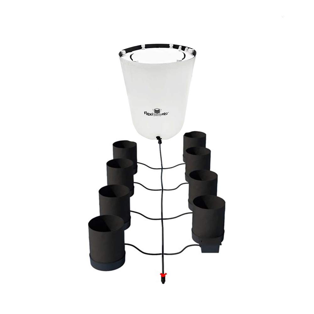 AutoPot Spring Pot 8 Pot XL Hydroponic Growing System with 25 Gallon Flexi Tank PRO (5 Gallon Spring Pots) - Perfect for Indoor Gardening, Greenhouse Cultivation & Soil-Free Plant Growth