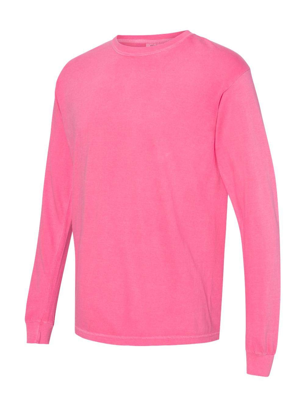 Comfort Colors Chouinard Adult Garment Dyed Heavyweight Long Sleeve T-Shirt | Soft Vintage Style Cotton Tee for Men & Women | Perfect for Casual Wear, Outdoor Activities & Layering