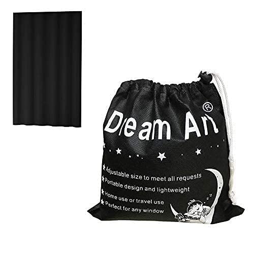 Portable Blackout Curtain with Suction Cups - Adjustable Blackout Shades for Nursery, Kids Bedroom & Travel - 51x71 Inch (130x180cm) - Perfect for Light Control in Baby Rooms, Daytime Naps & Hotel Stays