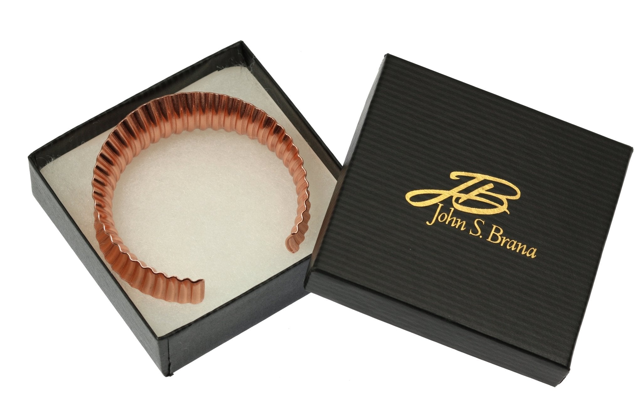 Handmade Corrugated Copper Anticlastic Tapered Cuff Bracelet - Elegant Boho Jewelry for Women, Perfect for Weddings, Parties & Everyday Wear