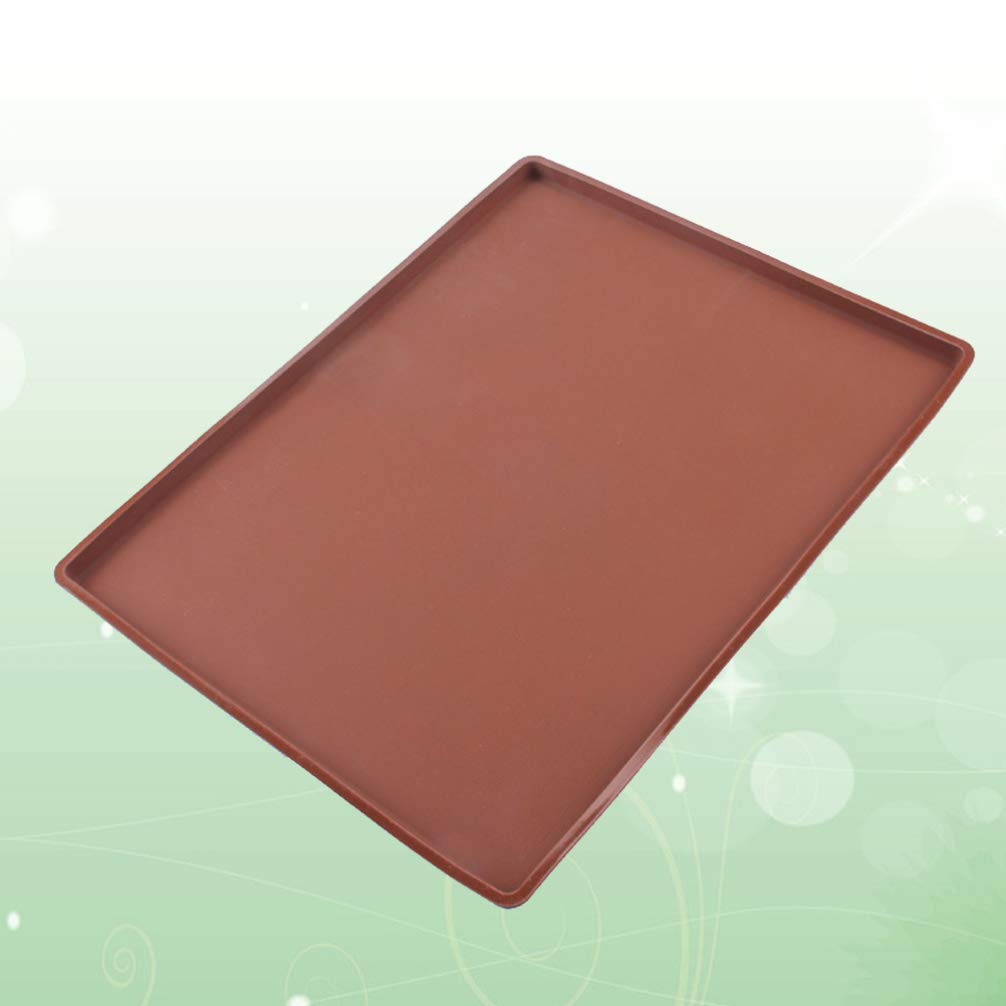 Hemoton Non-Stick Oven-Safe Baking Mat Set - Reusable Silicone Pastry Mat, Cookie Cutters, and Leakproof Baking Sheet for Cookies, Cakes, Pizza & Swiss Rolls - Perfect for Home Baking, Pastry Making, and Kitchen Decor