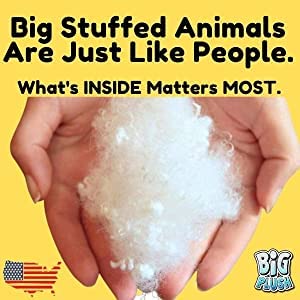 Big Plush® Giant 40-Inch White Stuffed Gorilla Monkey with T-Shirt - Perfect Social Distancing Gift of Love (I Socially Distantly Love You) - Great for Valentine's Day, Birthday Presents & Long-Distance Relationship Gifts