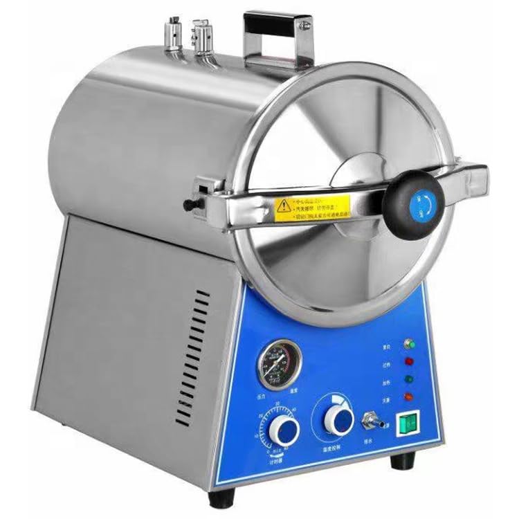 24L Automatic Table Top Pressure Steam Autoclave Sterilizer - Fast US Shipping | Perfect for Dental Clinics, Tattoo Studios & Medical Facilities