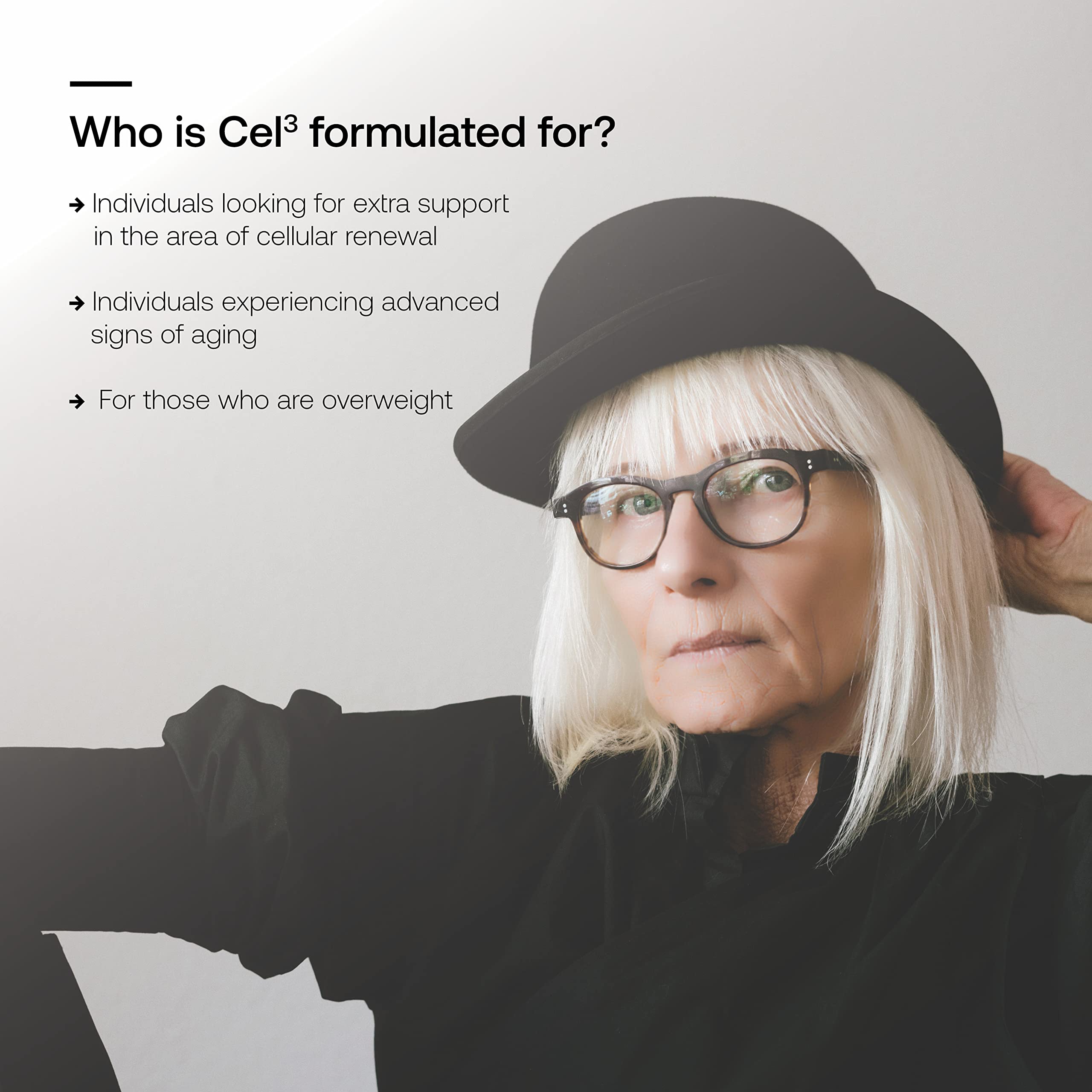 SRW Cel³ Renewal 60 Capsules - Stem Cell Supplement with Fisetin, Apigenin & Oleuropein | Supports Youthful Cell Function, Cellular Renewal & Healthy Aging | Anti-Aging Supplement for Men & Women | Daily Wellness & Longevity Support