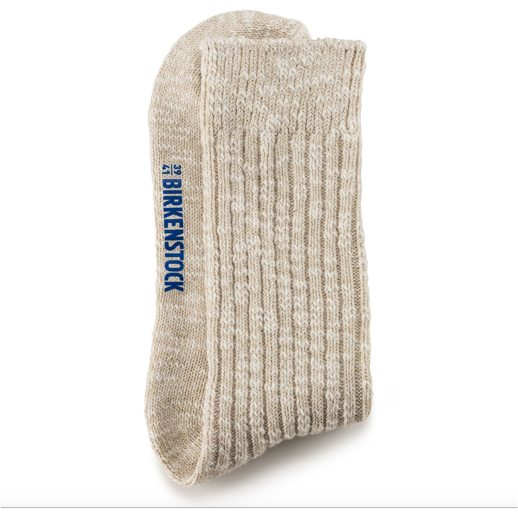Birkenstock Women's Cotton Slub Socks - Comfortable Casual Crew Socks for Everyday Wear, Home & Outdoor Activities