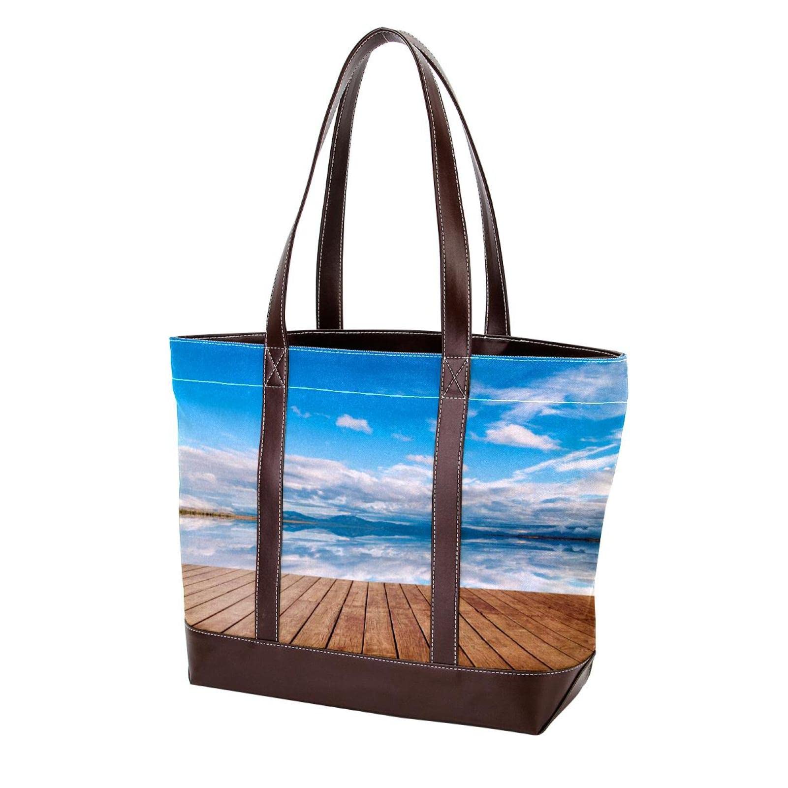 Stylish Unicorn Tote Bags for Women - Large Leather & Canvas Shoulder Bags with Top Handle | Perfect for Work, Travel & Everyday Use
