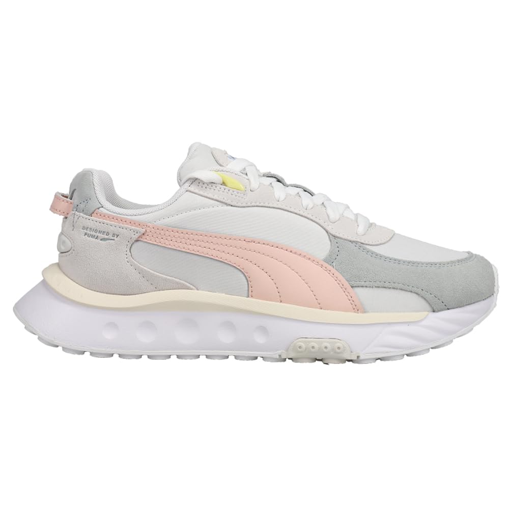 PUMA Women's Wild Rider Rollin' Sneakers - Lightweight Running Shoes for Women, Fashionable Walking Shoes with Cushioning - Perfect for Gym, Jogging & Casual Wear