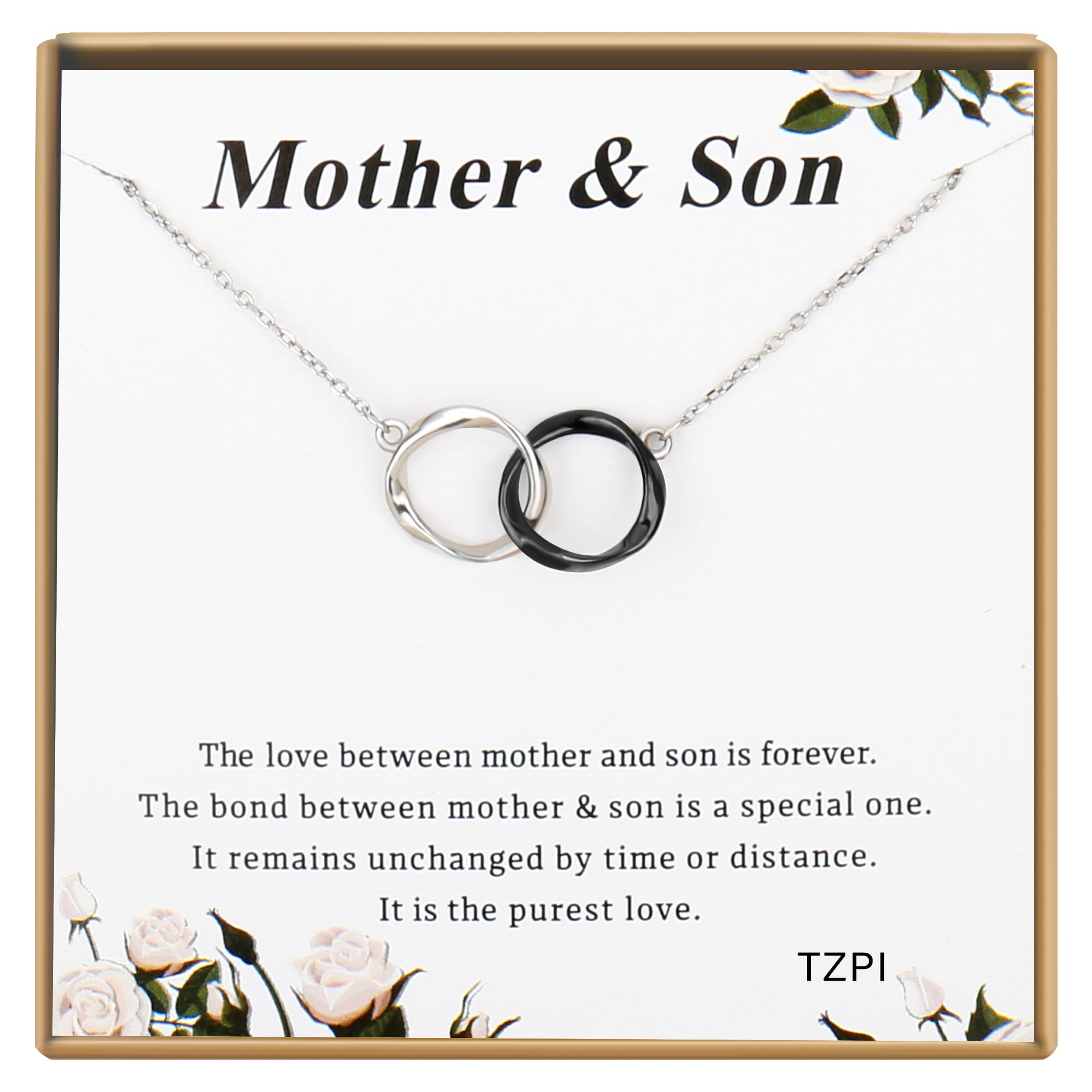 Sterling Silver Memorial Necklace for Mom, Grandma, Daughter & Son - Sympathy Gift for Loss of Loved One - Generations Keepsake Jewelry - Perfect for Mother's Day, Birthday & Remembrance Occasions