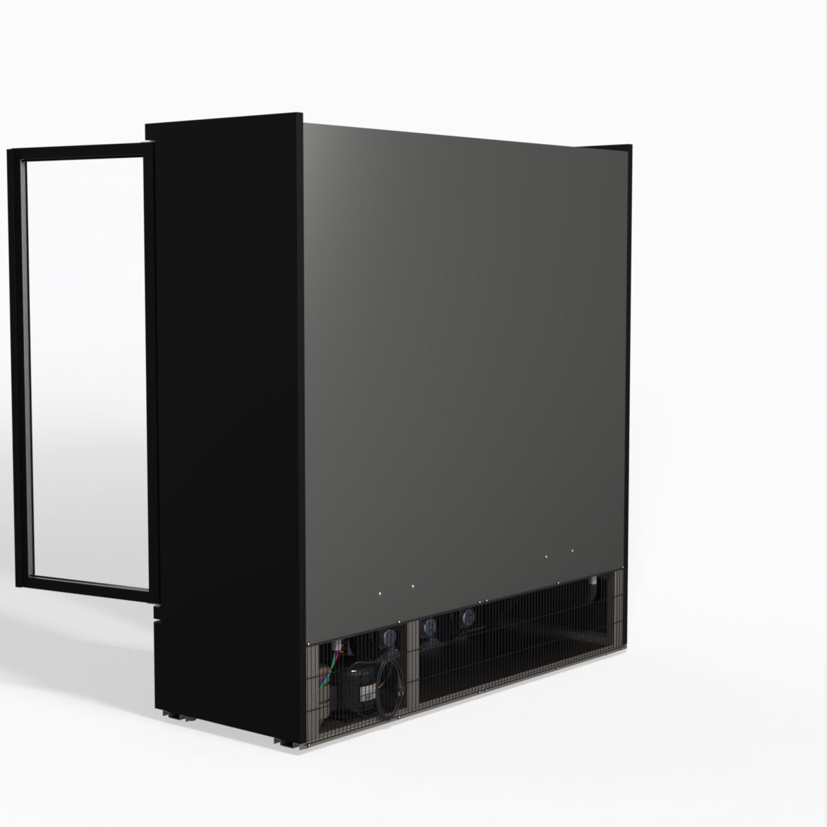 AG Supermarket 3 Glass Door Commercial Upright Display Refrigerator 1539L - Perfect for Grocery Stores, Restaurants & Convenience Shops