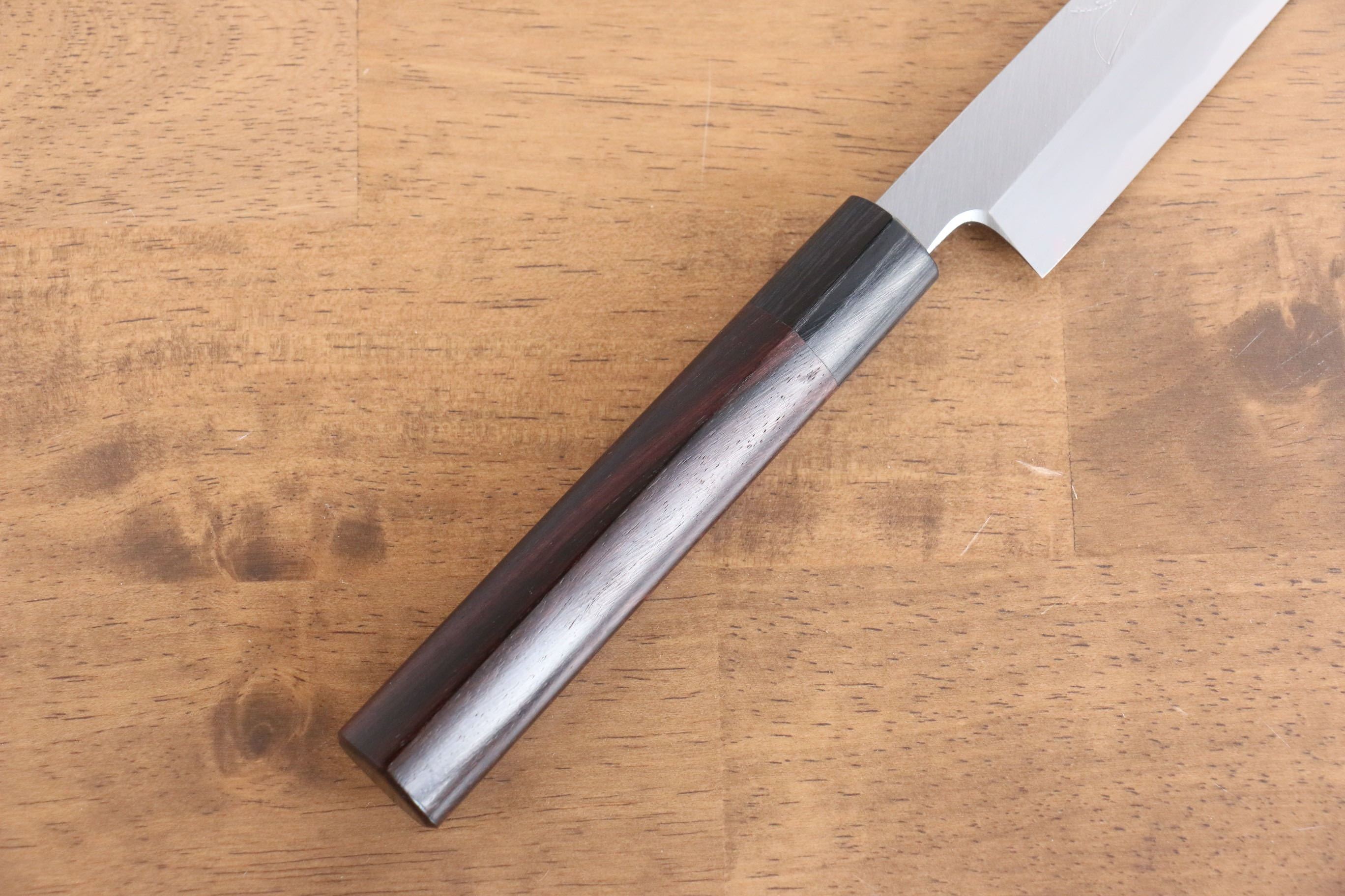 Premium Jikko White Steel No.2 Kiritsuke Yanagiba 240mm - Japanese Chef Knife with Ebony Handle for Sushi, Sashimi & Precision Cutting - Perfect for Professional Chefs & Home Cooks