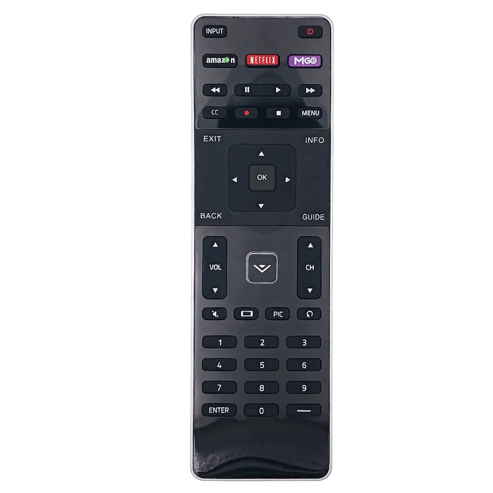 XRT500 Universal Remote Control for VIZIO Smart LED TVs - Replacement Remote with Backlit Buttons for Easy Navigation - Perfect for Living Room, Bedroom & Home Theater Setup