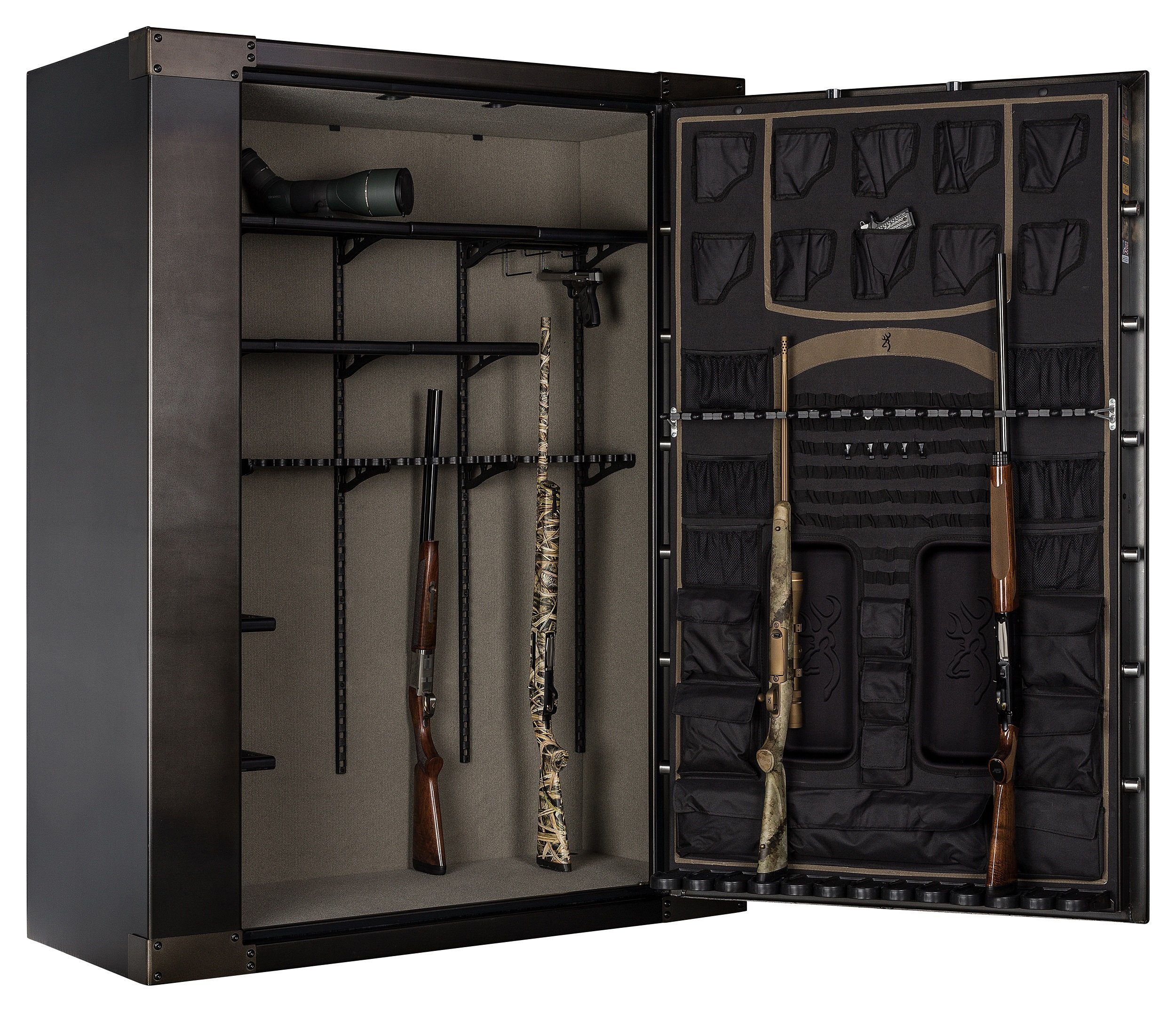 Browning 1878 65T Extra Wide & Tall Gun Safe - 1878 Series Large Capacity Firearm Storage for Home & Office Security