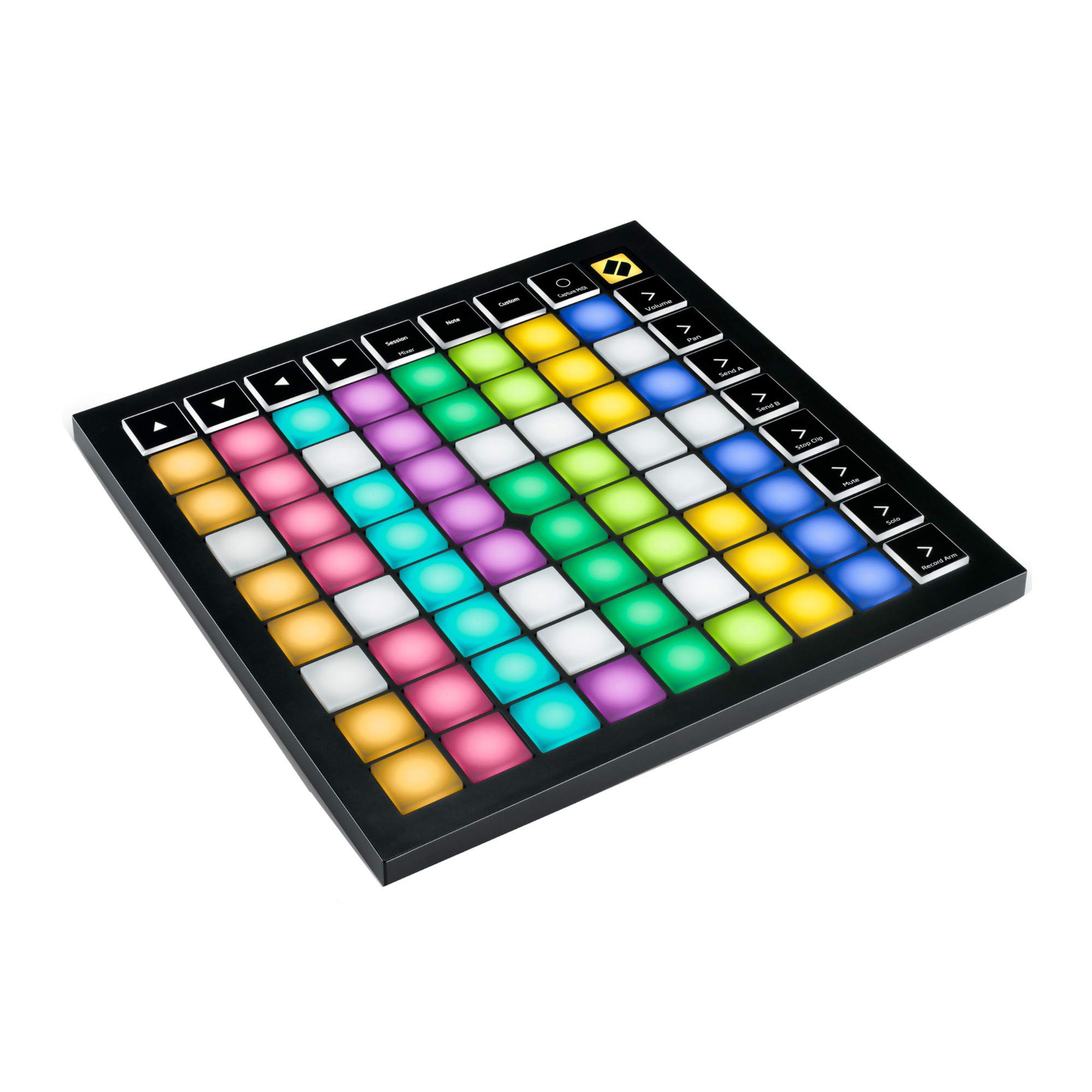 Novation Launchpad X MIDI Grid Controller for Ableton Live - 64 RGB Pads with USB 3.0 4-Port Hub (2-Pack) - Perfect for Music Production, Live Performance & DJing