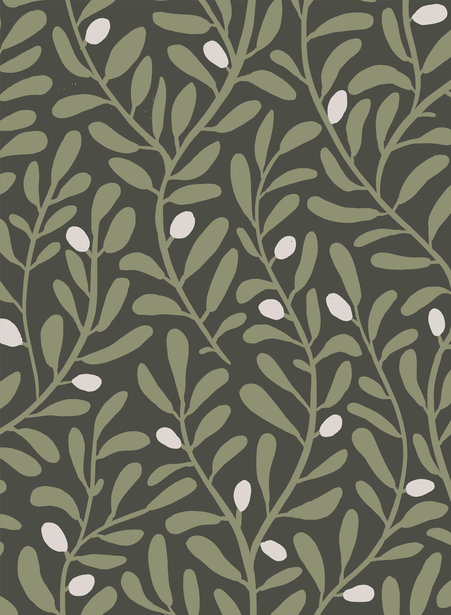 Olive Tree Wallpaper - High-Quality Peel and Stick Wallpaper for Home Decor, Living Room, Bedroom, or Office - Easy to Install & Removable