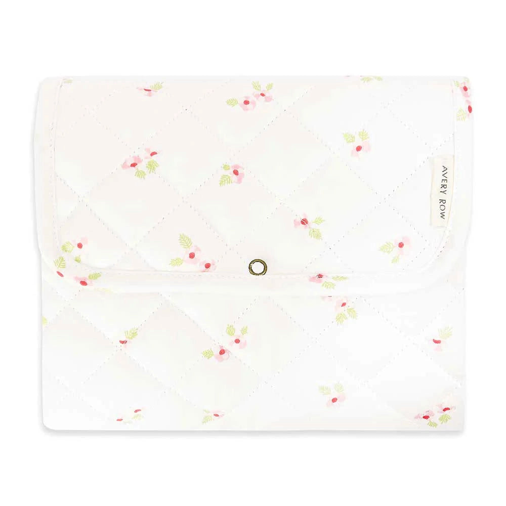 Avery Row Travel Changing Mat - Waterproof Baby Diaper Changing Pad for On-the-Go Parents | Portable Nursery Essential for Diaper Bags, Strollers & Car Seats