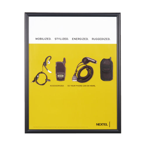 12x18 Poster Frame - SwingFrame Wide Face Display for Wall Art, Photos & Posters - Perfect for Home, Office & Gallery Decor