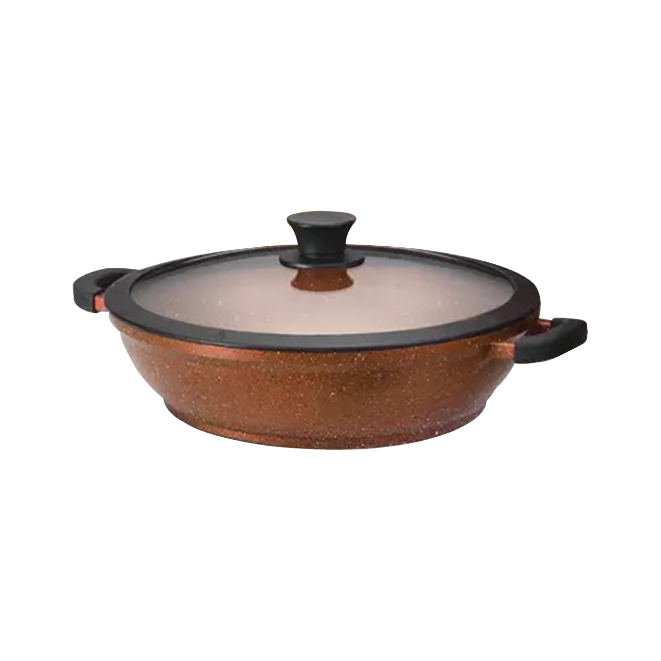 Acrochef 11-Inch Non-Stick Die Cast Aluminum Frying Pan with Silicone Glass Lid - MB228 - Perfect for Sauteing, Frying & Cooking Eggs, Pancakes & More