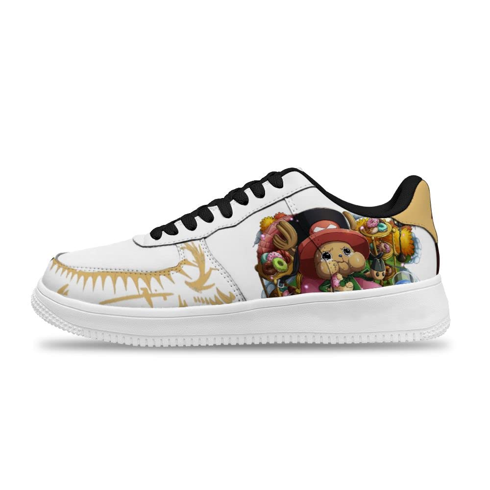 Custom Pirate & Sailor King Jobar Sneakers - Men's & Women's Fashion Basketball Shoes - Cool Anime Design for Sports & Cosplay