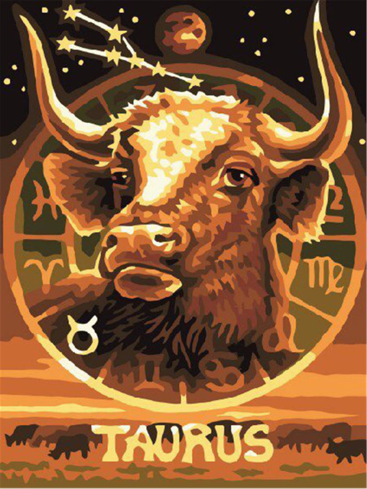 5D DIY Diamond Painting Kits for Adults - Full Drill Taurus Constellation 20x30 Inch (50x75cm) Diamond Art, Round Drill Cross Stitch Embroidery for Home & Office Wall Decor - Perfect for Relaxation, Stress Relief & Creative Gift Giving