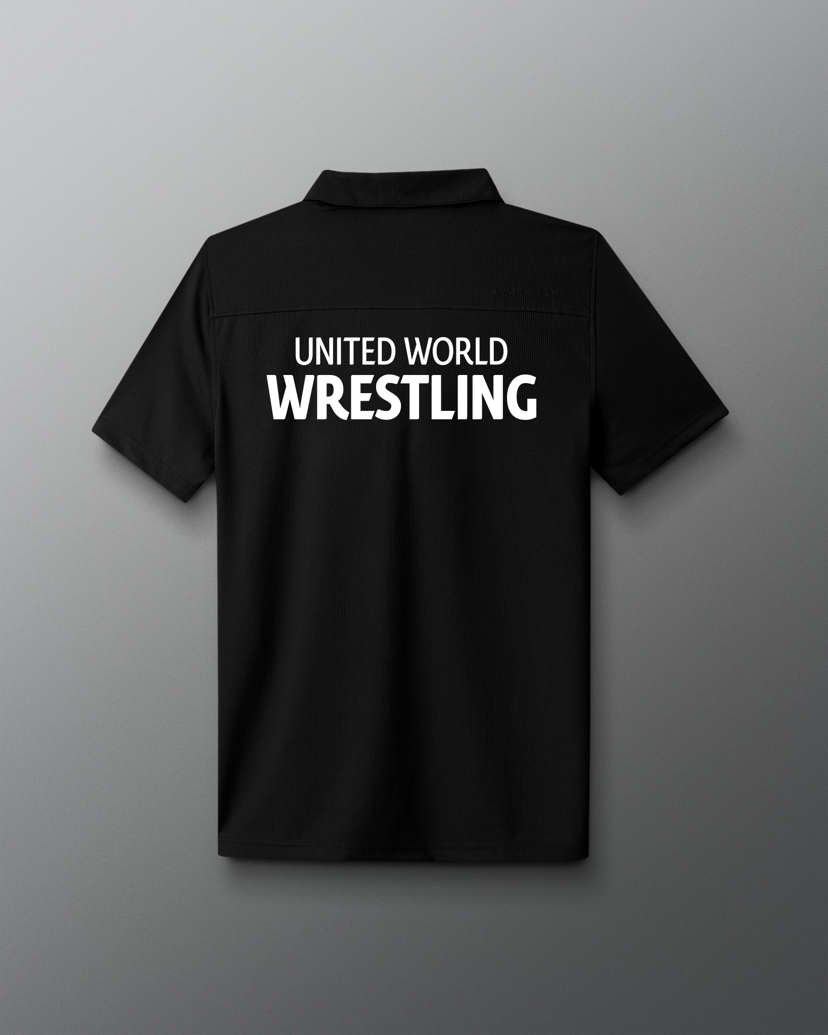 UWW Referee Polo Shirt - Official Wrestling Referee Uniform for Men & Women - Breathable & Durable Performance Wear for Matches & Tournaments