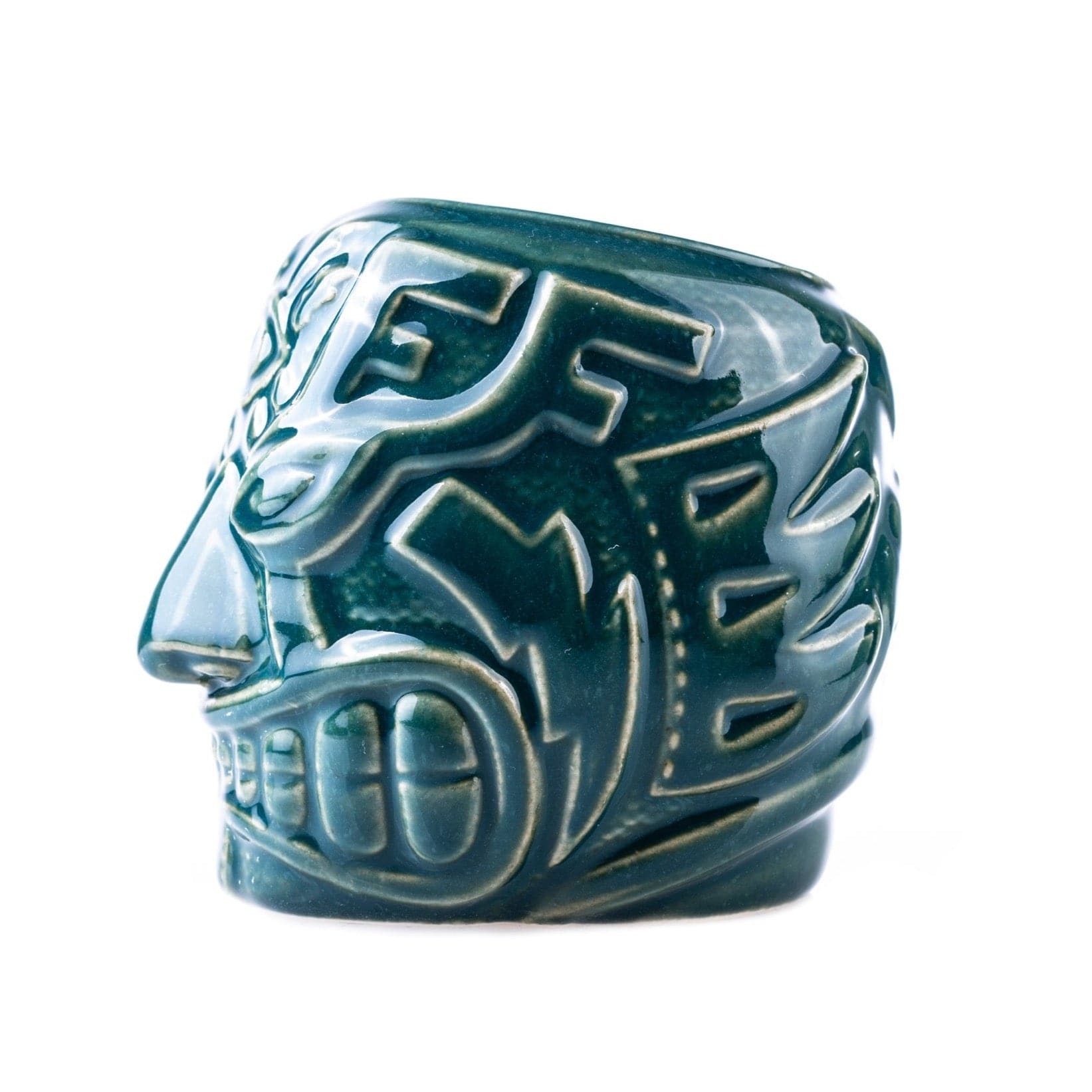 Fantastic Eye Tiki Mug - Handcrafted Ceramic Cup for Tropical Cocktails & Exotic Drinks - Perfect for Luau Parties, Beach Bars & Home Decor