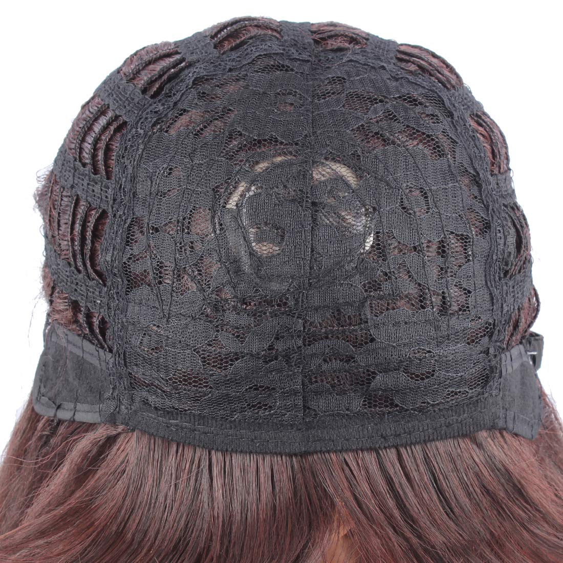 Stylish Riyang Women's Short Bob Cosplay Wig - Heat Resistant Dark Brown Straight Hair with Full Bangs | Perfect for Anime Conventions, Halloween Costumes & Cosplay Events