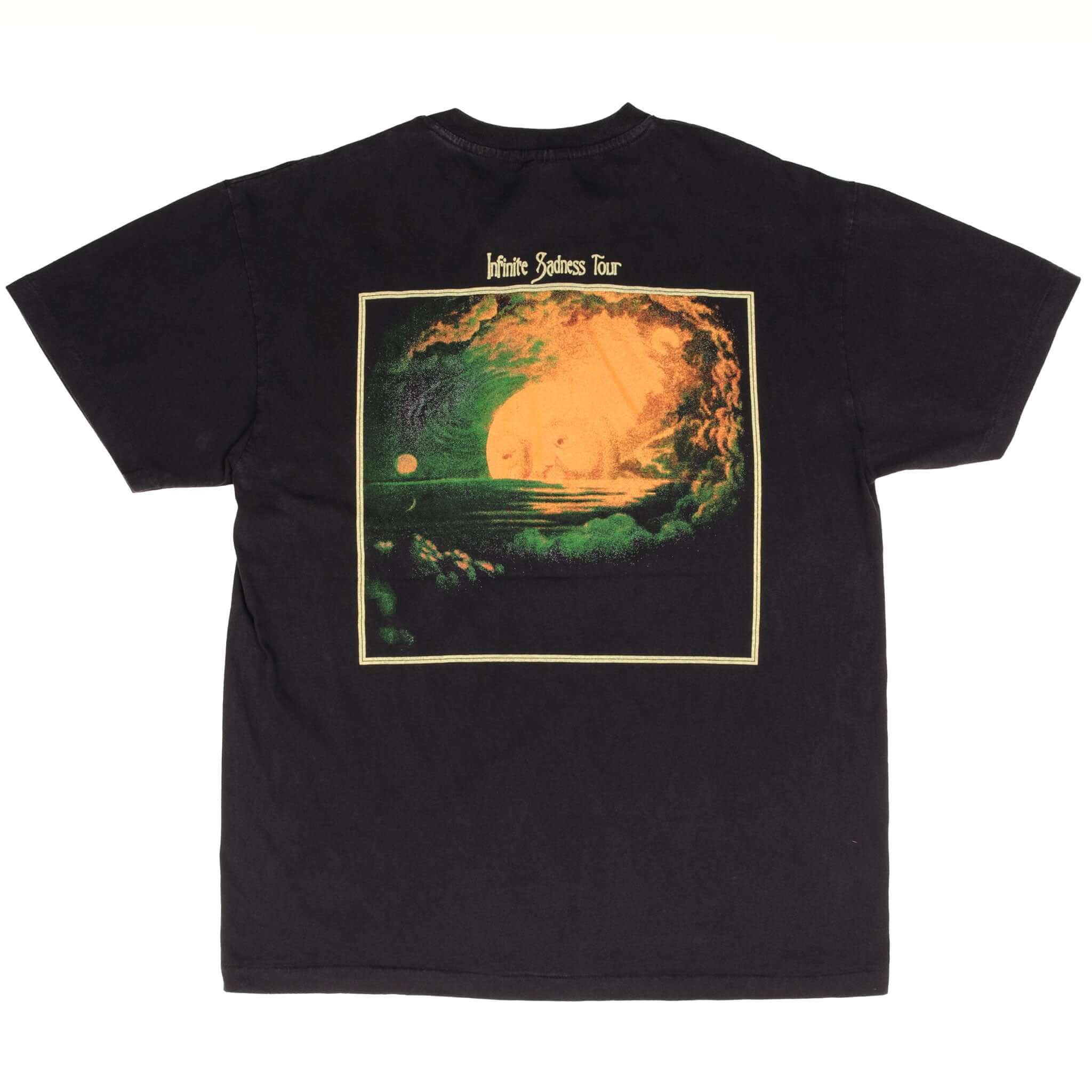 Vintage Smashing Pumpkins Infinite Sadness Tour 1995 T-Shirt XL - Made in USA - 90s Grunge Band Tee for Concerts & Retro Fashion