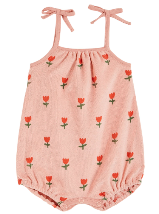 Emile & Ida Bretelles Romper for Babies 6-18 Months | Soft Cotton Jumpsuit for Playtime & Outings