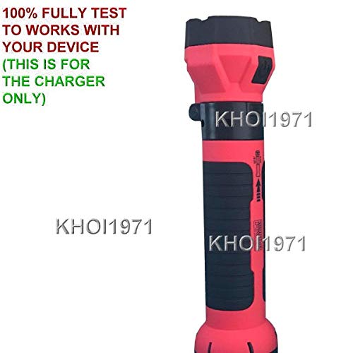 KHOI1971 Wall Charger AC Adapter Power Cord - Compatible with 4063 Mobile Power Lightbolt Max Multi-Function Work Light Charger | Fast Charging for Job Sites, Camping & Emergency Use