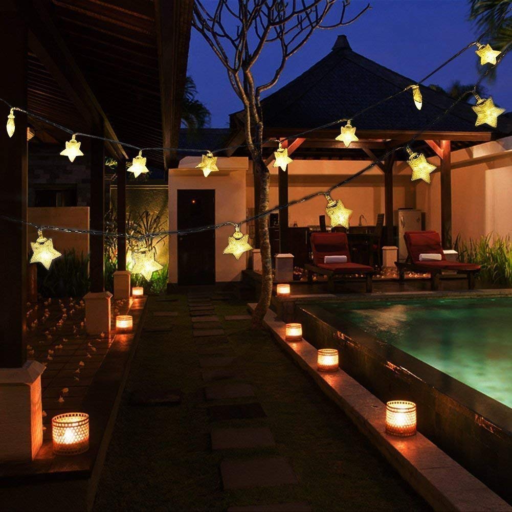 Twinkle Star 2-Pack 100 LED Fairy String Lights - Waterproof Plug-in Christmas Lights for Indoor Outdoor Decor, Wedding Party, Garden, Tree, New Year (Warm White) | Perfect for Bedroom, Patio, Holiday & Event Decorations