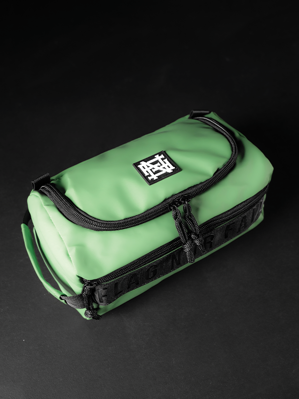 Momentum 2.5L Waterproof Toiletry Bag for Travel - Green | Compact Cosmetic Organizer for Toiletries, Makeup & Shampoo | Perfect for Camping, Gym & Weekend Getaways