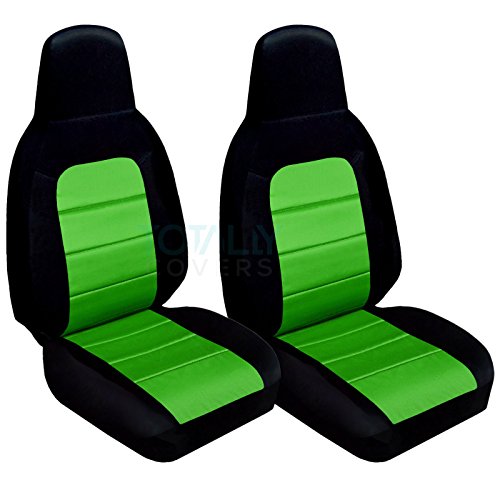 Black and Lime Green