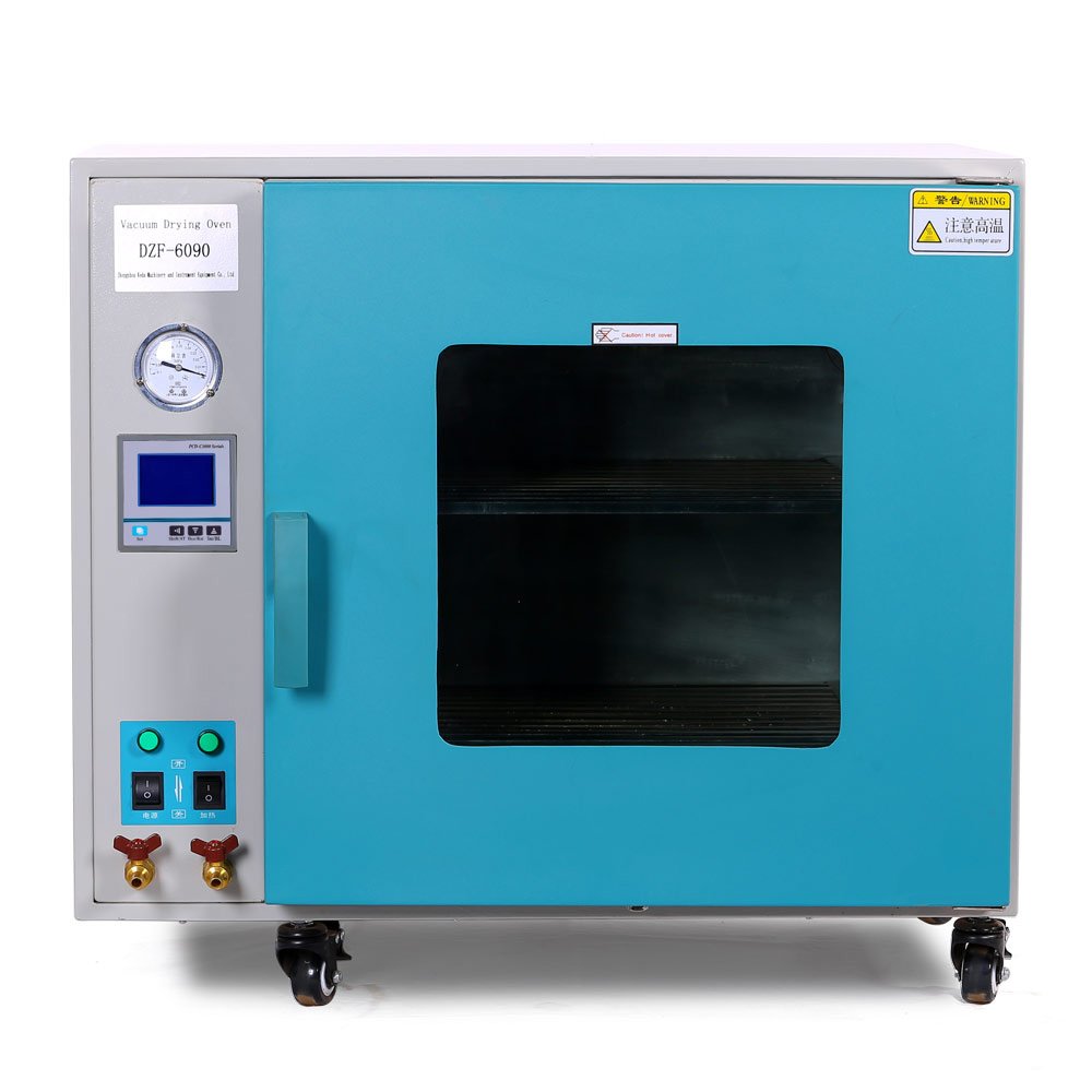HNZXIB 3.2 Cu Ft (90L) Digital Vacuum Drying Oven - Stainless Steel Chamber for Lab, Industrial & Food Dehydration | Precise Temperature Control for Electronics, Pharmaceuticals & Chemical Processing