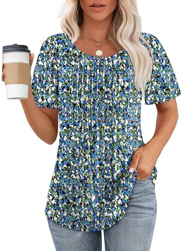 1-floral Blue