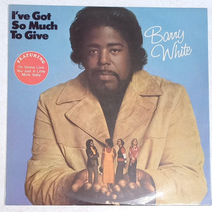 Barry White – I've Got So Much To Give Vinyl Record VG+/VG+ Condition | Classic Soul & R&B Music | Perfect for Collectors & Romantic Evenings