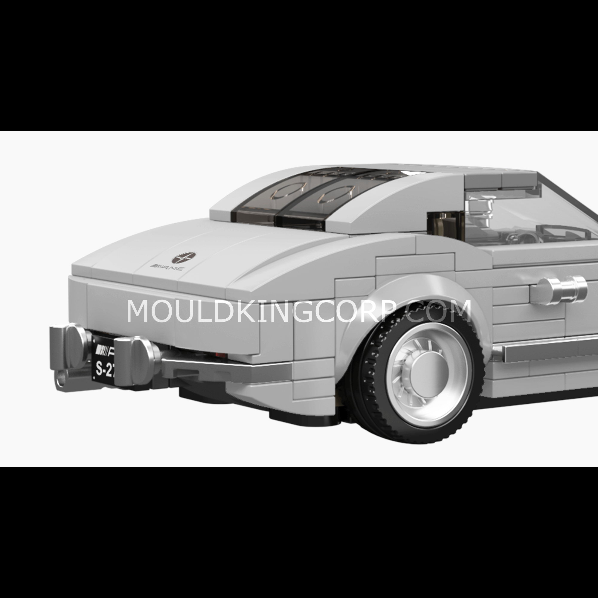 MOULD KING 27037 300SL Car Model Building Set - 322 PCS DIY Brick Kit for Adults & Teens | Classic Sports Car Collection | Perfect for Home Decoration, Gift Giving & Stress Relief