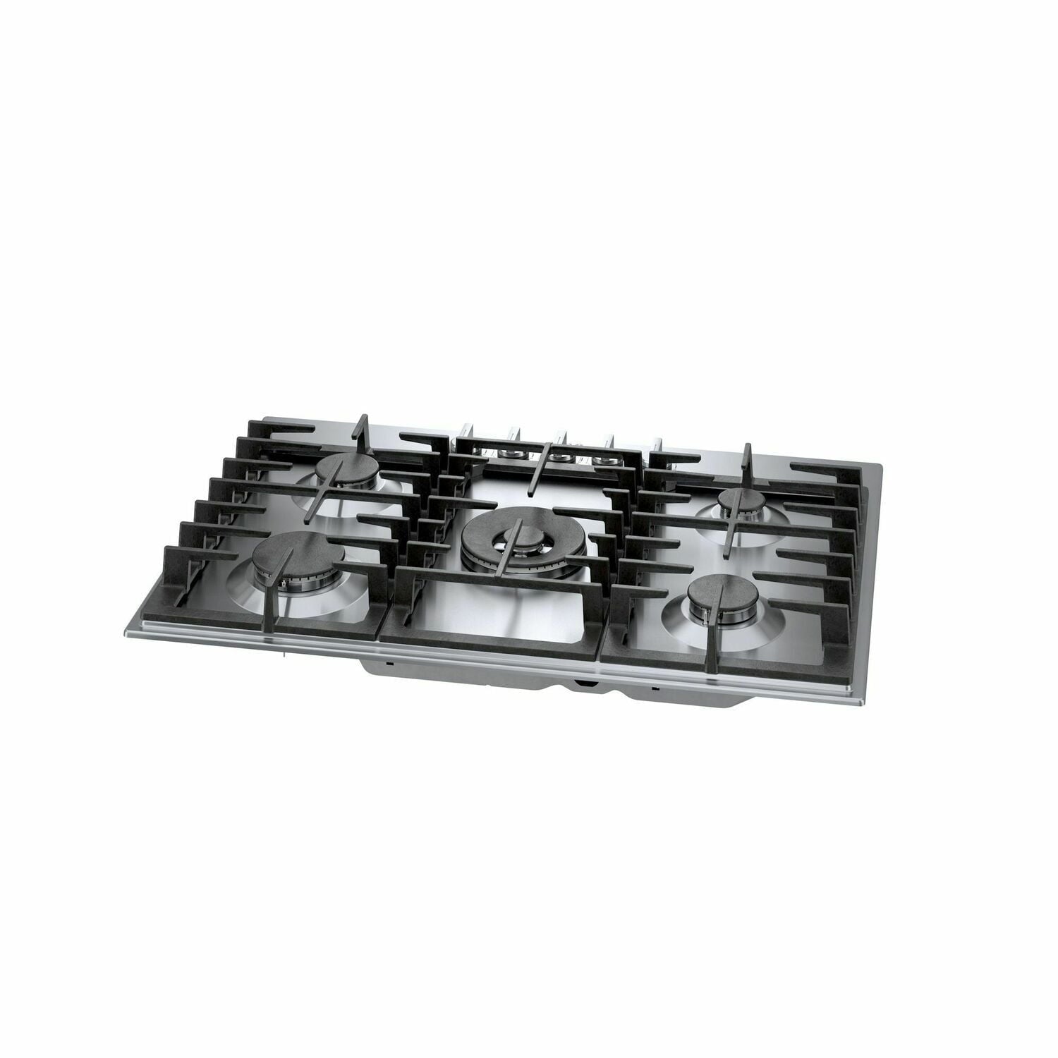 Bosch NGM8057UC 800 Series 30-Inch Stainless Steel Gas Cooktop - Professional Grade for Modern Kitchens, Perfect for Home Chefs & Entertaining