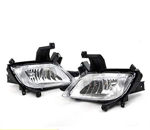 Kia CERATO 2013-2016 Fog Lights Kit - Front Bumper Driving Lamps Assembly Replacement for Enhanced Visibility in Rain & Foggy Conditions