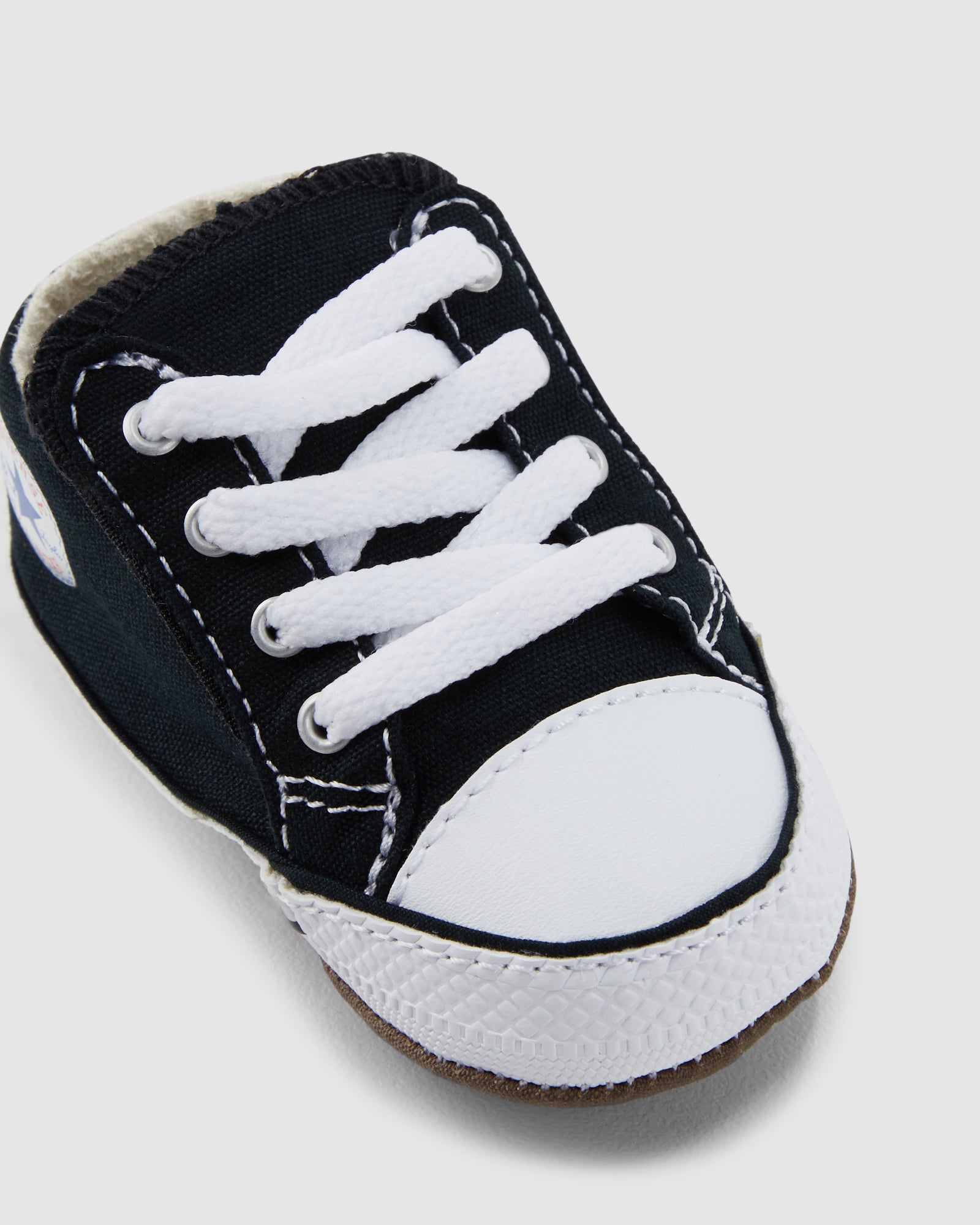 Chuck Taylor Cribsters Black Sneakers for Toddlers - Comfortable Baby Shoes for Boys & Girls - Perfect for Playtime, Daycare & First Steps