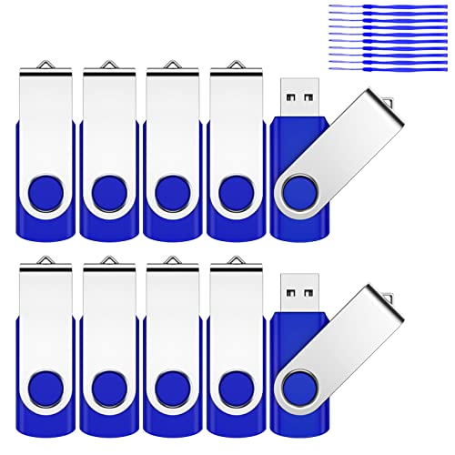 USB Stick 10 Stück Blau