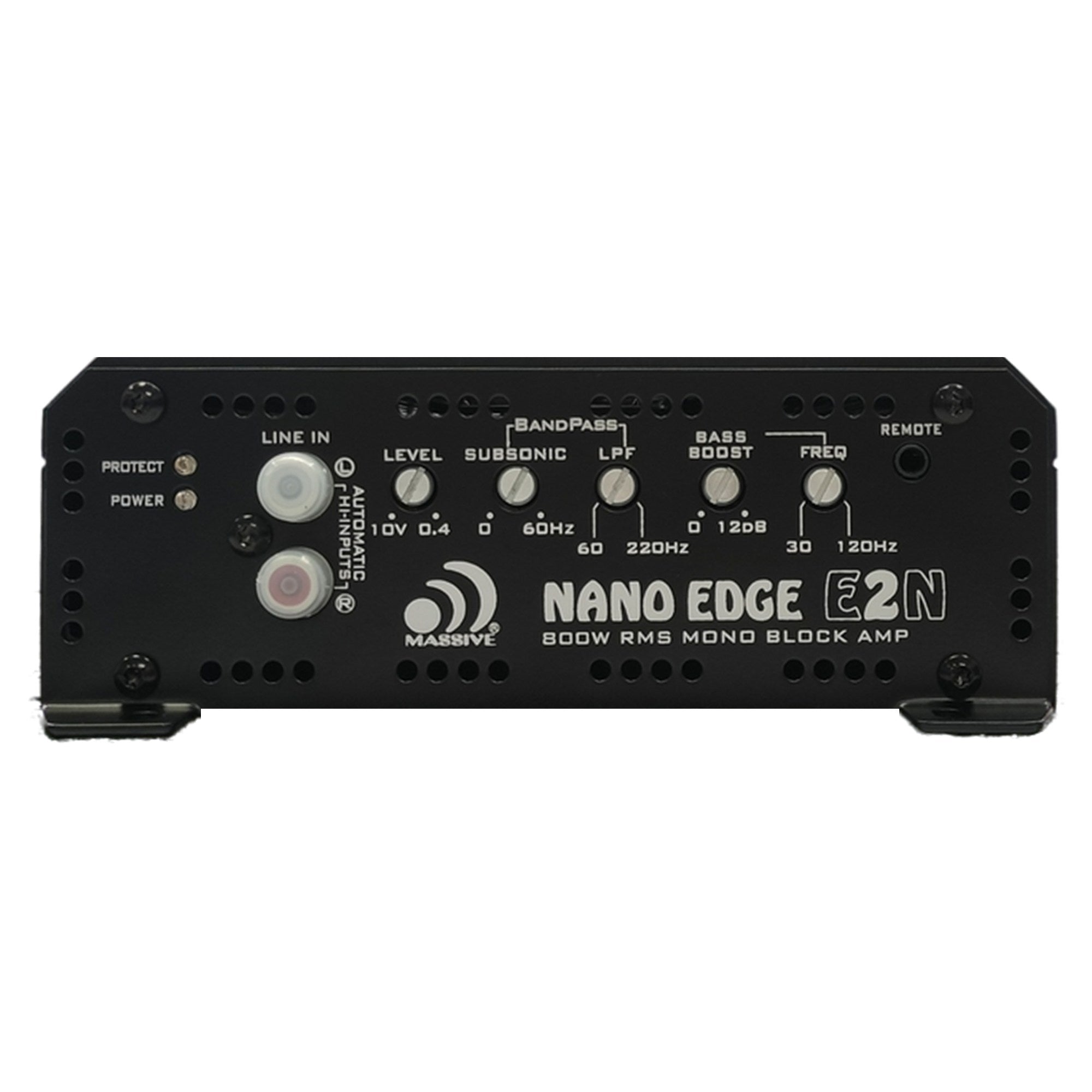 E2N 800W RMS Mono Block Amplifier - 1 Ohm Stable, High Power Car Audio Amp for Subwoofers & Bass Boost | Perfect for Car Audio Systems & Competitions
