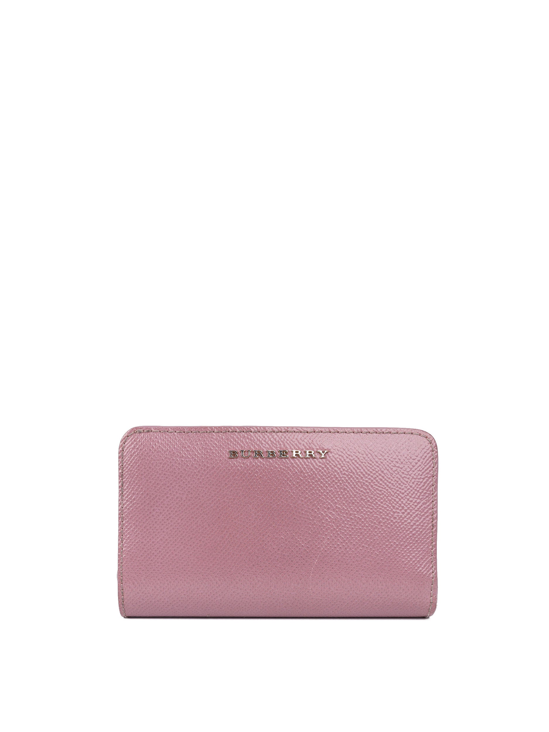 Burberry Violet Wallet for Women | Genuine Leather Luxury Wallet with RFID Protection | Perfect for Everyday Use, Travel & Gifting