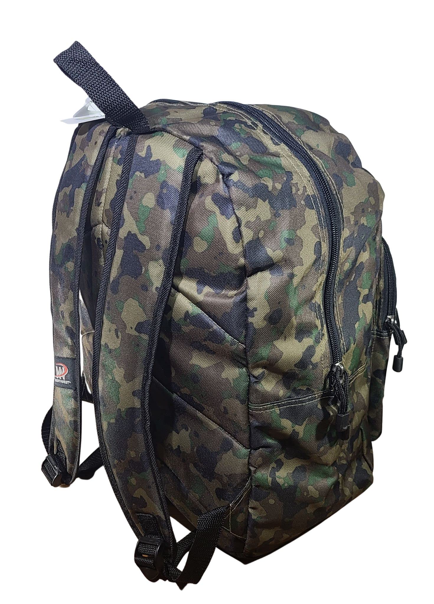 Official NCAA Licensed Tennessee Volunteers Camo Backpack - Durable College Bookbag for School, Travel & Game Day