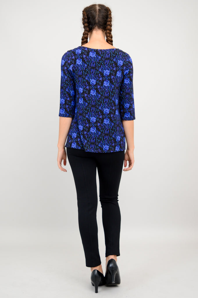 Annette Top - Rosemary Bamboo V-Neck Blouse for Women | Breathable & Comfortable Summer Tops | Perfect for Casual Outings, Office Wear & Date Nights