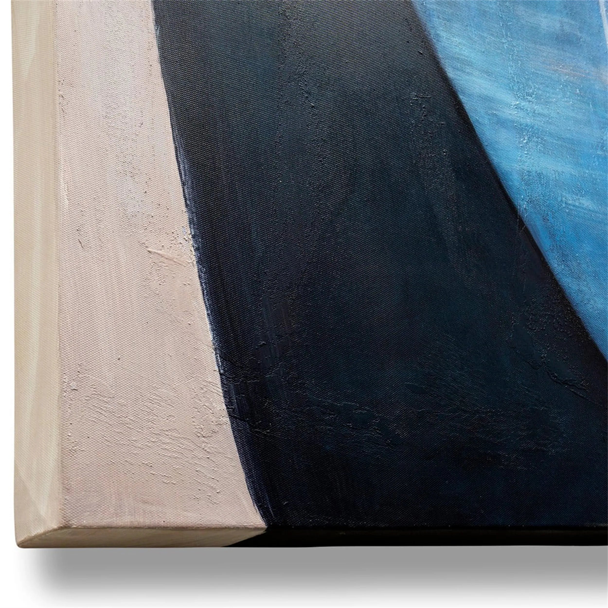 Abstract Blue & Green Canvas Wall Art Set of 2 - Modern Home Decor for Living Room, Bedroom & Office | BG077