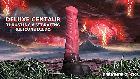 Remote Control Thrusting Centaur - Realistic Creature Cock for Adult Play & Fantasy Roleplay - Perfect for Couples & Solo Use