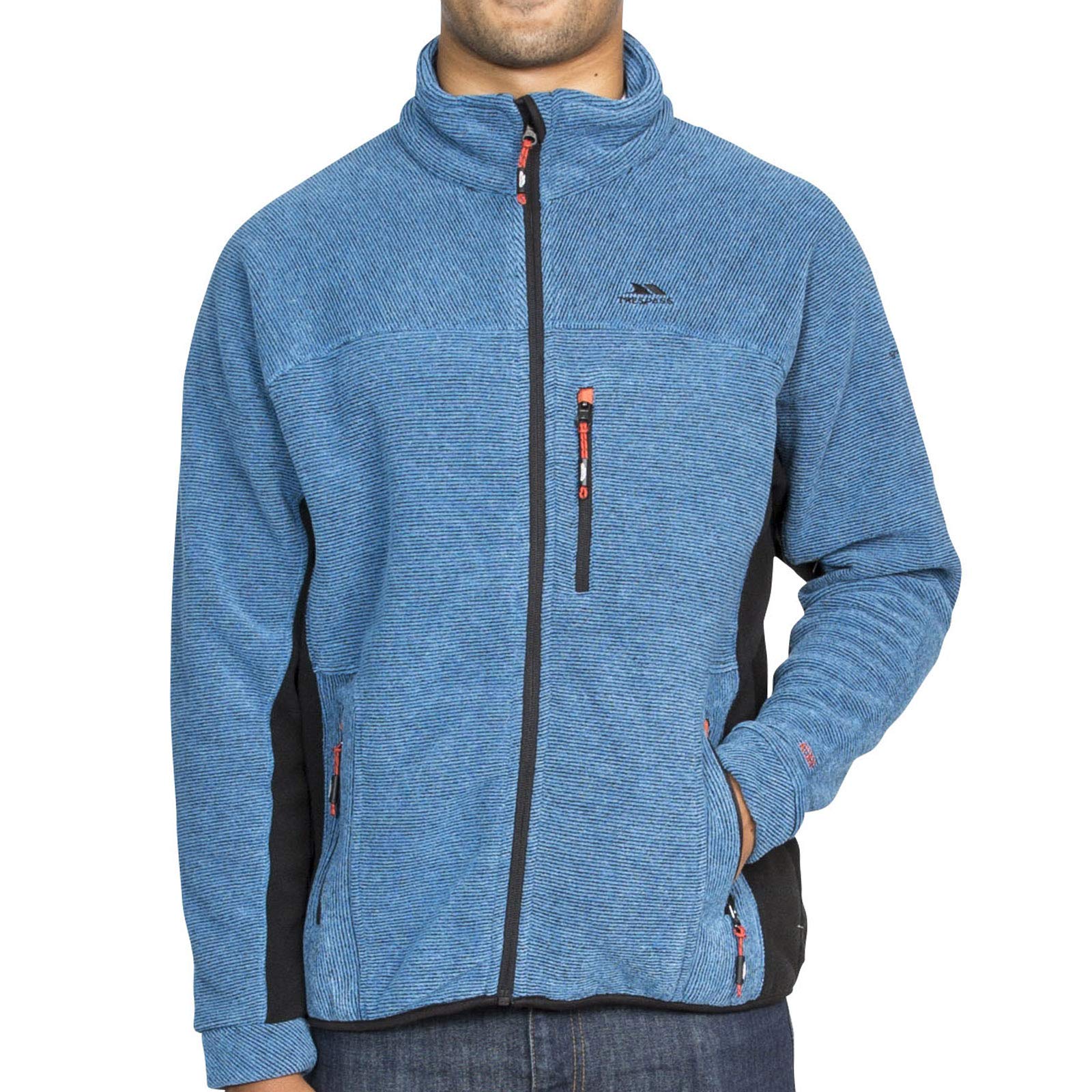 Trespass Men's Jynx Full Zip Fleece Jacket - Warm Winter Outdoor Jacket for Hiking, Camping & Casual Wear